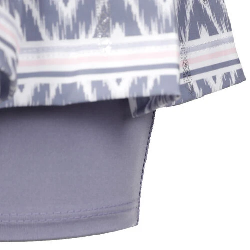 Metallic Ikat Pleated Skirt Women - Image 3