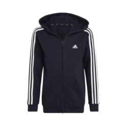 ADIDAS 3-Stripes Fleece Full-Zip Hoodie Boys