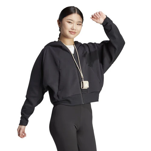 ADIDAS Zone Full-Zip Hoodie Women - Image 8